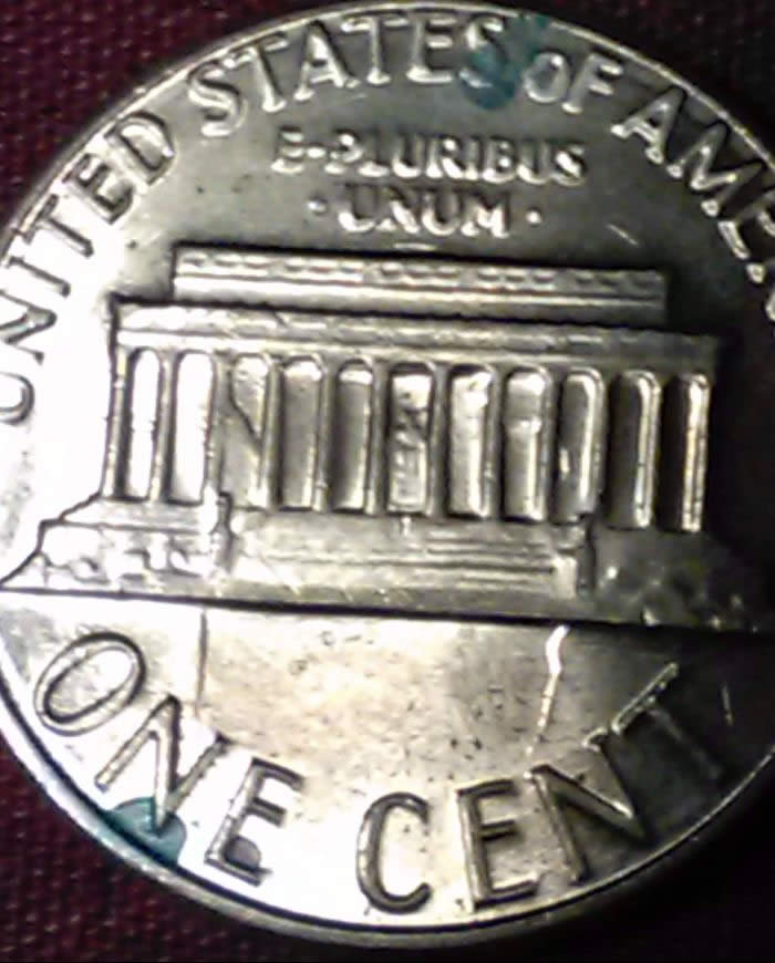 1985-Lincoln-Cent-With-Major-Clashed-Dies-Obverse-And-Reverse